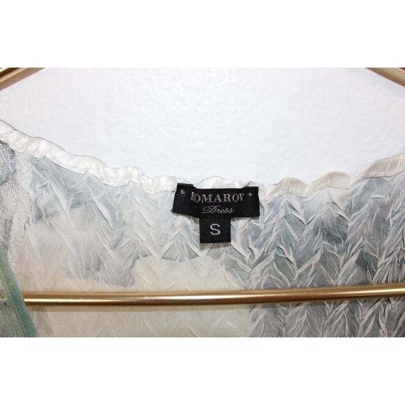 Komarov Woman's Dress S Crinkle Midi Fit-Flared Dress - Picture 7 of 8